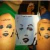 "'MARILYN BLUE" TATTOOS