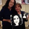 "DAWN WELLS / MARY ANN" (GILLIGAN'S ISLAND) ~ WITH HER PAINTINGS